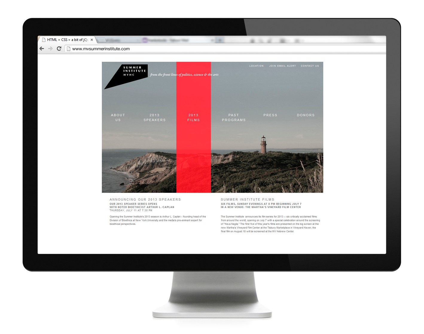 Martha's Vineyard website